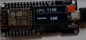 Arduino Display CPU TIME