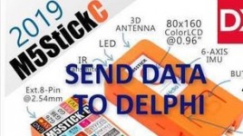 How to Send Data From M5Stack StickC to Delphi
