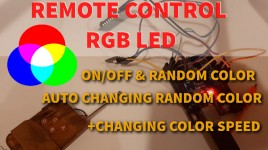 Arduino Ambient Light With 433MHz RF Remote Control