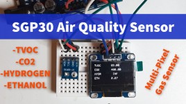 SGP30 Air Quality Sensor VOC and ECO2 Gas Sensor