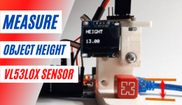 Arduino Height Measuring Using VL53L0X Laser Sensor
