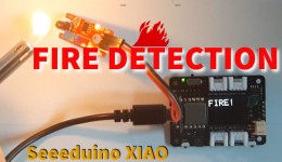 Fire Detection Using Seeeduino XIAO Expansion Board and Flame Sensor