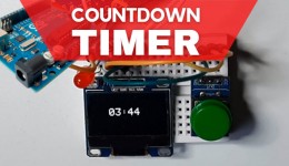 OLED Countdown Timer With Arduino