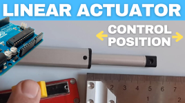 Arduino Linear Actuator Position Control With Smooth Start