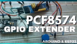 How to Use PCF8574 GPIO Extender With Arduino or ESP32