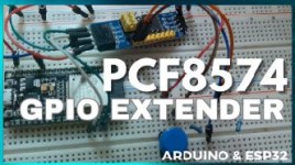 How to Use PCF8574 GPIO Extender With Arduino or ESP32