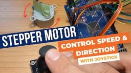 How to Control Stepper Motor With Joystick Using Arduino