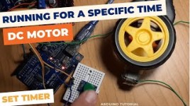 Arduino DC Motor Running for a Specific Time