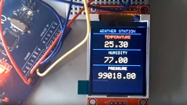 Weather Station Using BMP280-DHT11 – Temperature, Humidity and Pressure